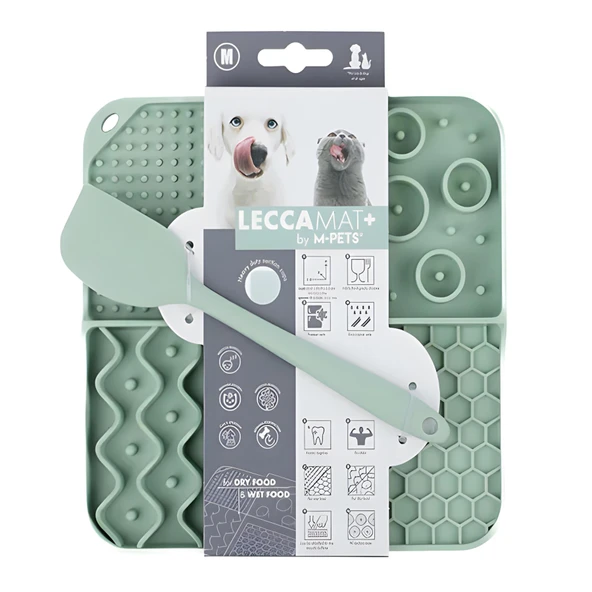 M-Pets Lecca Sıvı Ödül Matı Kaşıklı Yeşil Medium