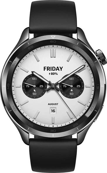 Xiaomi Watch S4 Siyah Akıllı Saat (Xiaomi Türkiye Garantili) - 1