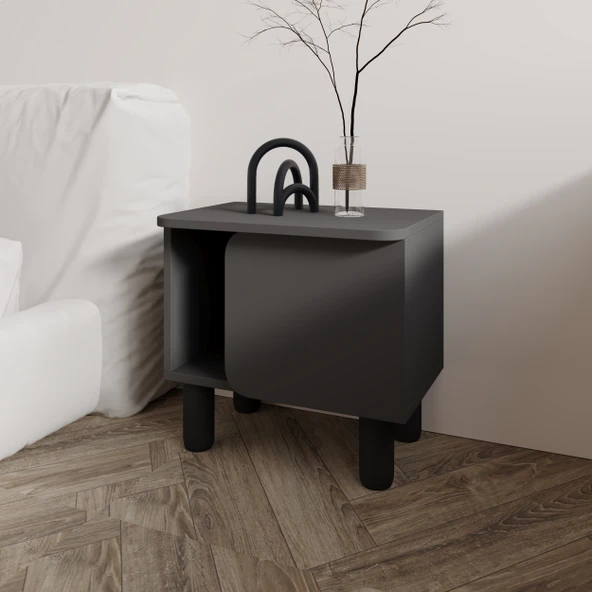 River Komodin – Şık ve Fonksiyonel Başucu Sehpası - Resim 6