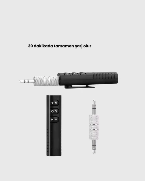 Taşınabilir Bluetooth 4.1 Ses Adaptörü – 10 Metre Çekim Mesafesi - 3