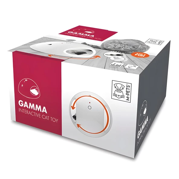 M-Pets Gamma İnteraktif Kedi Oyuncağı Beyaz - 3