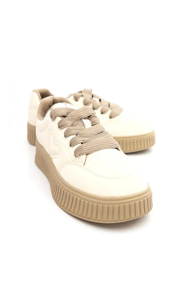 Guja 25K419 Kadın Hakiki Deri İçi Polarli Sneaker Ayakkabı - 5