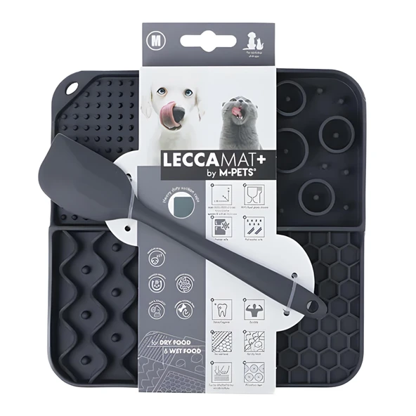 M-Pets Lecca Sıvı Ödül Matı Kaşıklı Siyah Medium