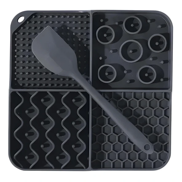 M-Pets Lecca Sıvı Ödül Matı Kaşıklı Siyah Medium - 2