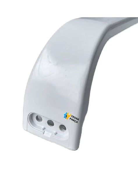 Profilo Uyumlu Buzdolabı Kapı Kolu 3 DELİKLİ UZUN 36,5 CM Beyaz - Resim 4