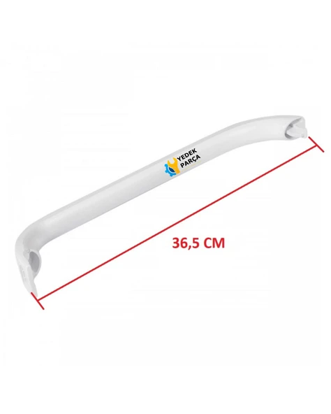 Profilo Uyumlu Buzdolabı Kapı Kolu 3 DELİKLİ UZUN 36,5 CM Beyaz - Resim 2