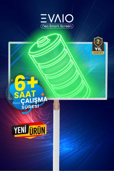 EVAIO Neo 32 inç 80 Ekran FHD Taşınabilir Android Smart LED Ekran - Resim 3