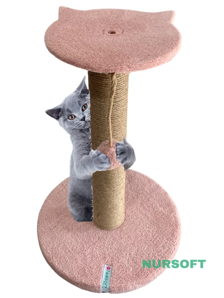 Nursoft Stepli Kedi Orijinal Jüt Halat İp Tırmalama Tahtası ürün görseli