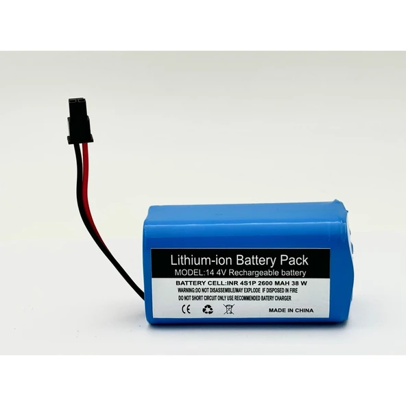 Kyvol Cybovac E31 Robot Süpürge 2600 mAh 14.4 V  Batarya – Orjinal Uyumlu Uzun Ömürlü, Yüksek Performans Pil - Resim 2