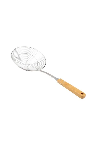 Bambum Ladle - Bambu Saplı Tel Kevgir 20cm - 2