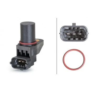 Mercedes Eksantrık MILI Konum Sensoru W168 97>04 W245 05>11 W203 03>07 W204 07>14 C218 13>17 W211 02>08 W212 - Hella 6pu009121-501 ürün görseli