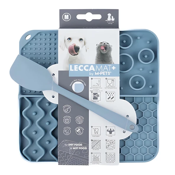 M-Pets Lecca Sıvı Ödül Matı Kaşıklı Mavi Medium
