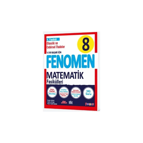 Fenomen 8 Matematik Olasıllık Ve Cebirsel İfadeler ürün görseli