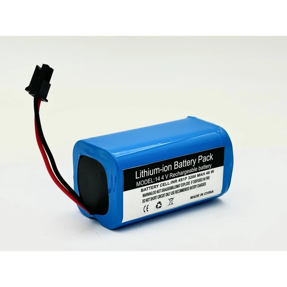 Kyvol Cybovac E30 Robot Süpürge 3200 mAh 14.4 V  Batarya – Orjinal Uyumlu Uzun Ömürlü, Yüksek Performans Pil - 1