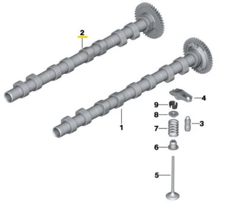 Bmw Eksantrık MILI Bmw E81 E87 E88 E82 E90 E91 E92 E93 E60 E61 E84 E83 Egzoz N47 - Estas Est04039 ürün görseli
