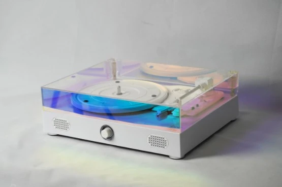 Fomix FM-211 Beyaz Hoparlörlü Bluetoothlu Pikap Plak Çalar ürün görseli