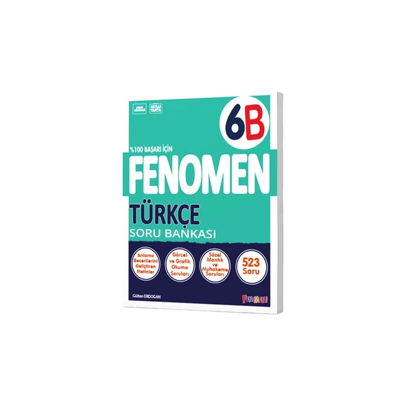 Fenomen Kitap 6. Sınıf Türkçe Fenomen Soru Bankası