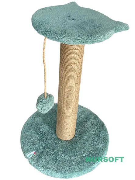 Nursoft Stepli Kedi Orijinal Jüt Halat İp Tırmalama Tahtası ürün görseli