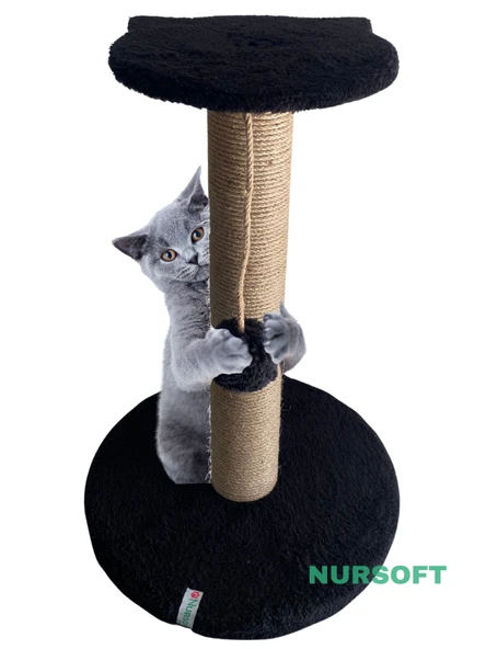 Nursoft Stepli Kedi Orijinal Jüt Halat İp Tırmalama Tahtası ürün görseli