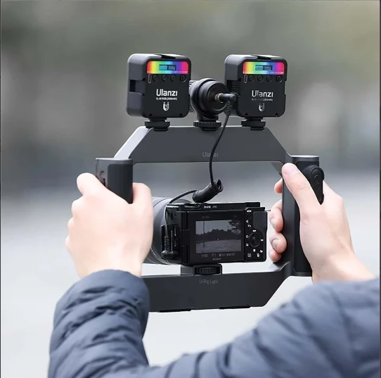 Ulanzi U-Rig Işıklı Telefon Video Rig Çerçeve - 6