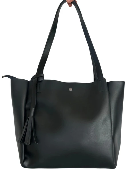 Elegance Omuz Çantası Siyah - Resim 2