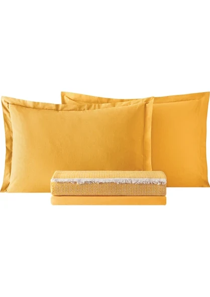 Puffy Soren Çift Kişilik Pike Takımı - Safran - 3