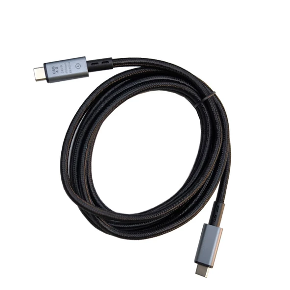TYPE-C Usb 4.0 8k 60Hz görüntü desteği 40Gbps veri aktarımı 240W 1m ürün görseli 1