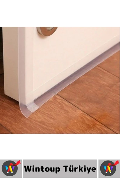 Premium Kapı Altı Pencere Rüzgar Toz Isı Böcek Haşere Önleyen Rüzgar Kesici Bant 3 Metre 4 Adet - Resim 4