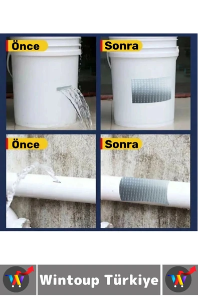 Ultra Güçlü Su Geçirmez Isıya Dayanıklı Alüminyum İzolasyon Tamirat 72 Mm X 2 Metre Çamur Bant 5 Adt - 4