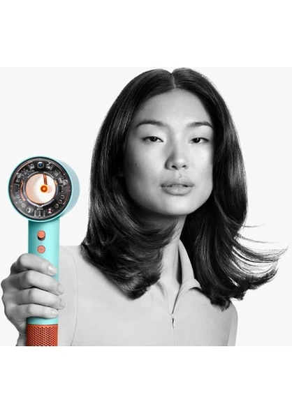 DYSON Supersonic Nural Saç Kurutma Makinesi (Ceramic Patina/Topaz) Türkiye Garantili - 4