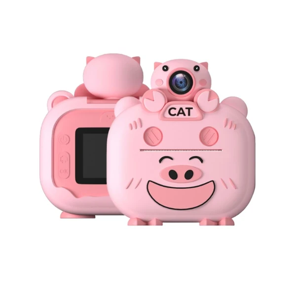 Periboia MPIA S1 Kameralı Fotoğraf Yazıcısı Pembe Renk