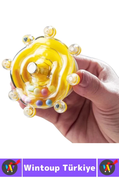 Kolay Montaj Papağan Muhabbet Kuşu Eğlenceli Zihinsel Gelişim Kuş Kafesi Çıngıraklı Çark Oyuncağı - Resim 3