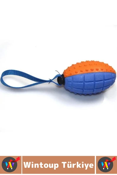 Evcil Hayvan Büyük Küçük Irk Tüm Cinslere Uygun Diş Temizleyici Eğlenceli Köpek Diş Kaşıma Oyun Topu - Resim 2