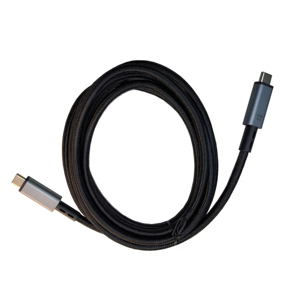 TYPE-C Usb 4.0 8k 60Hz görüntü desteği 40Gbps veri aktarımı 240W 1m - Resim 3