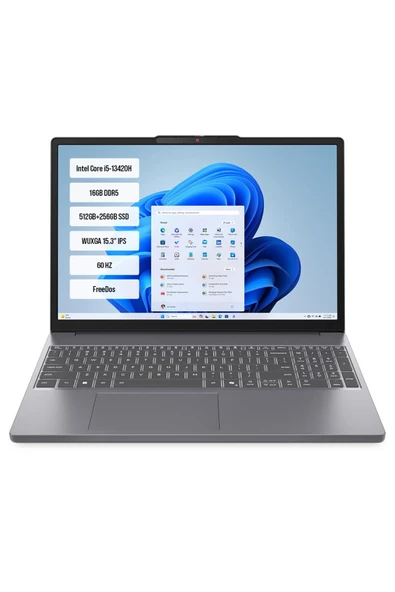 Lenovo IP3 83K100Q0TR-04 i5-13420H 24GB DDR5 256GB SSD WUXGA 15.3" IPS FreeDos - 1