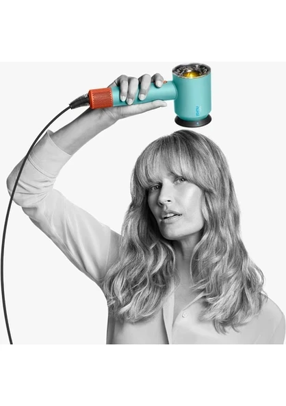 DYSON Supersonic Nural Saç Kurutma Makinesi (Ceramic Patina/Topaz) Türkiye Garantili - 5