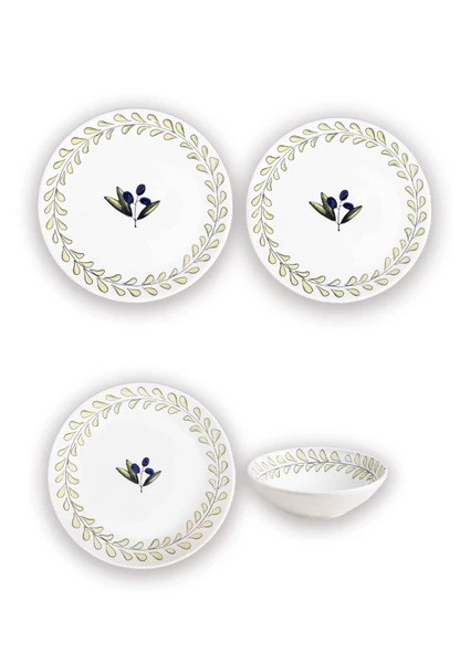 The Mia Olivos 6 Kişilik Yemek Takımı 24 Parça Set 2 ürün görseli 1