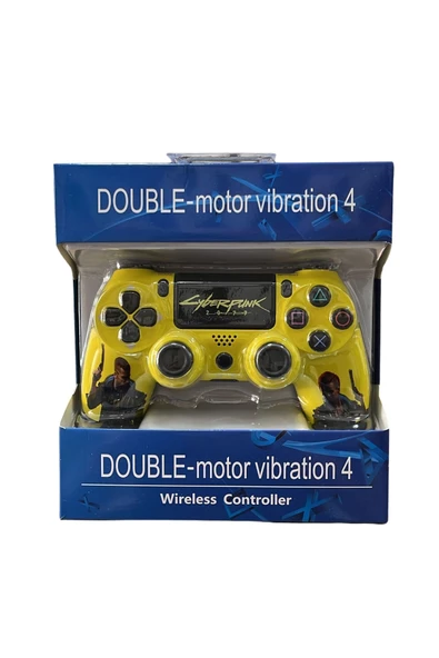 GlrTech P4C Kablosuz Oyun Kolu  Double Motor Titreşimli Şarj Edilebilir PS4 Uyumlu - 2