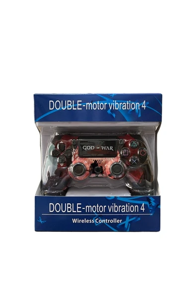 GlrTech P4L Kablosuz Oyun Kolu  Double Motor Titreşimli Şarj Edilebilir PS4 Uyumlu - 4