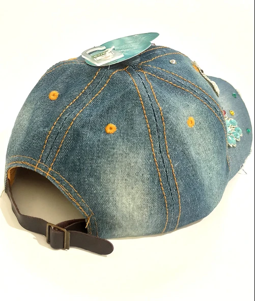 Monalisa Home Şık Taş Detaylı Kadın Şapka - Resim 2