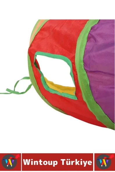 Premium Kedi Köpek Eğlenceli Oyuncak Sağlıklı Kokusuz Bağımsız Oyun Evcil Hayvan Tüneli 115 X 25 Cm - Resim 4