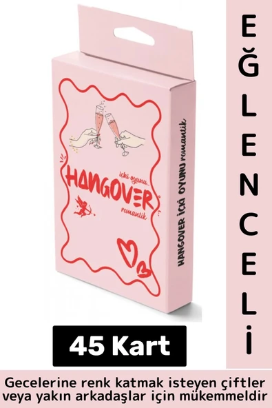 Eğlenceli Arkadaş Parti Özel Gün Sevgililer Günü Çift Cesur Oyun Hangover Mini İçki Oyunu-Romantik ürün görseli