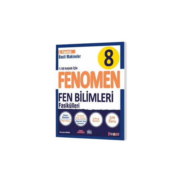 Fenomen Okul 8. Sınıf Fen Bilimleri 5. Fasikül Basit Makineler