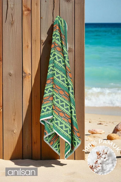 Sahara Plaj Havlusu %100 Pamuk 70x140