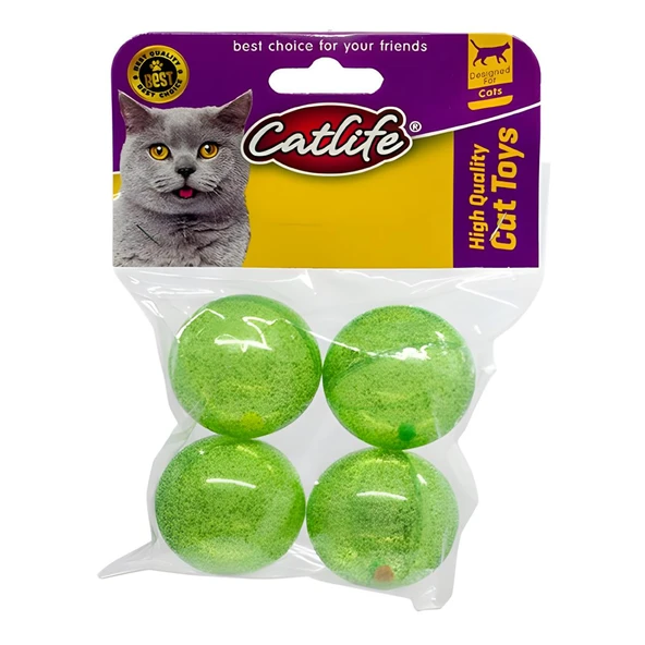 Catlife Zilli Kedi Oyuncağı 4lü Paket