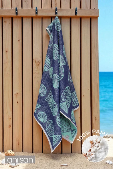 Tribal Plaj Havlusu %100 Pamuk 70x140