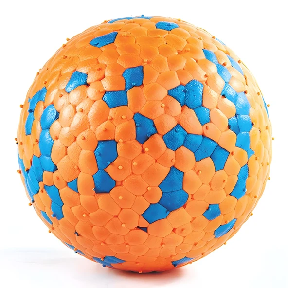 M-Pets Bloom Ball Oyun Topu Parçalanmaz Turuncu Mavi