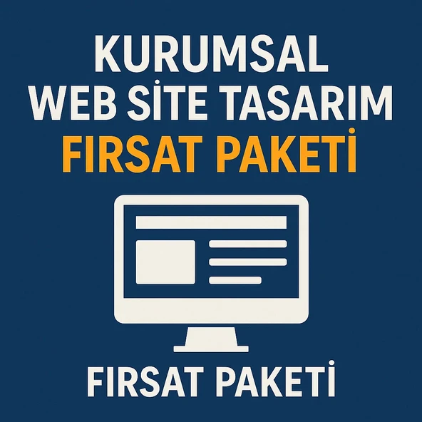 Kurumsal Web Site Tasarım Fırsat Paketi ürün görseli