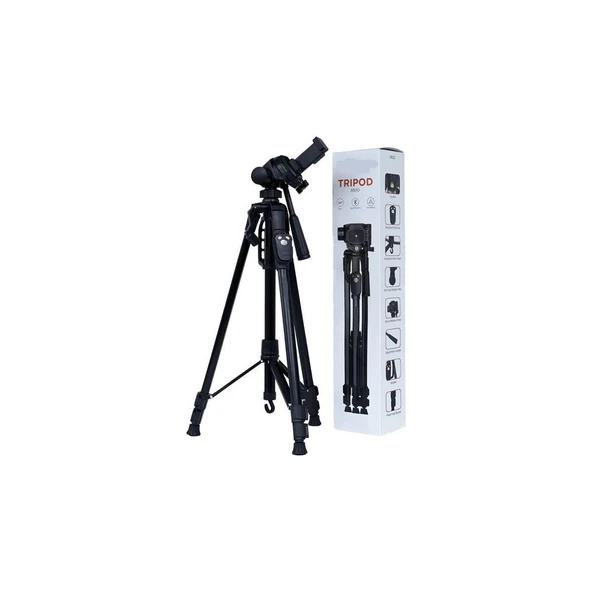 8830 Profesyonel 1.2 m Su Terazili Kumandalı Tripod - 4