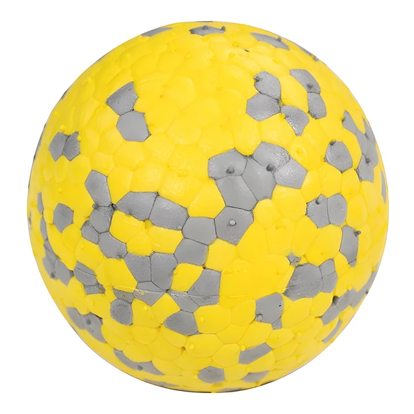 M-Pets Bloom Ball Oyun Topu Parçalanmaz Sarı Gri